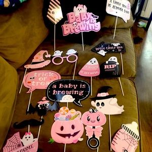 Halloween Baby shower decorations